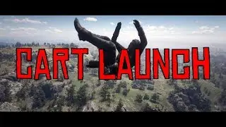 Red Dead Redemption 2 Cart Launch & Ragdoll #1