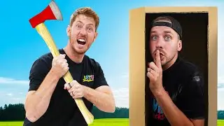 100 Boxes Ultimate Hide and Seek!
