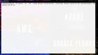 6  Docker - Basic Commands   Set Hostname on Container