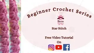How to Crochet a Star Stitch - Simple Crochet Stitches
