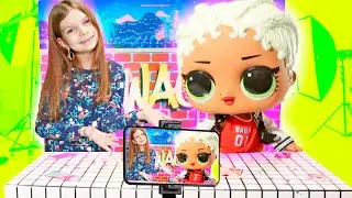 Кукла Блогер - Делаем вместе Распаковку L.O.L. Surprise! серии Big B.B.Doll - Леди-DJ