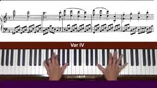 Beethoven Six Variations on a Swiss Folk Song, WoO 64 Piano Tutorial