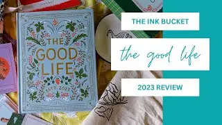 The Ink Bucket 2023 Planner Review and Flip through | thebluecoderpanda