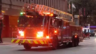Chicago Fire Dept. Truck 3 Responding