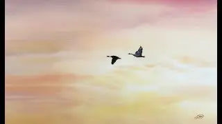 How to paint a Sky in Watercolors for Beginners