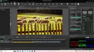 VSDC. Урок 14. Как соединить два видео через эффект перехода в один клик? 