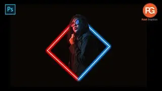 Neon Glow Effect Photoshop tutorial || Photoshop tutorial || Neon Effect