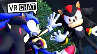 Shadina Invades Sonic & Shadow's Christmas! (VR Chat)