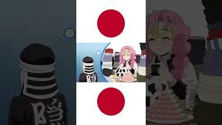 Mitsuri Kanroji says "Delicious"  in different languages| Demon slayer #demonslayer #kanroji