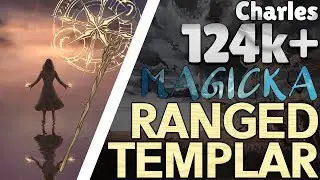 ☀️🏹Ranged Magicka Templar | 124k+ DPS PvE build | ESO - Lost Depths