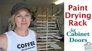 Paint Drying Rack for Cabinet Doors