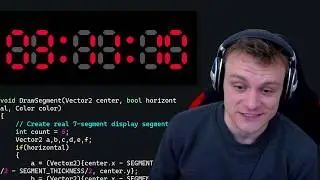 Digital Clock in C from Scratch - 7-Segment Display