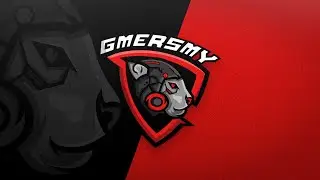 SPEED ART - Cyber Cat Mascot logo | @Silverrgraphics