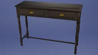 3D Modeling a Table with Draws in Blender