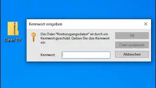 Ordner und Dateien mit Passwort schützen / verschlüsseln