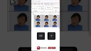 cara edit foto 3x4 di ms word #shorts  #bengkelexcel #microsoftword
