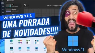 A MAIOR ATUALIZAÇÃO ATÉ AGORA!! Conheça a Build 22557 do Windows 11!! (MUITAS NOVIDADES)