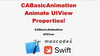 CABasicAnimation - animate view background color & scale.