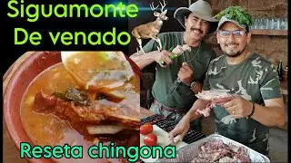 VENADO EN SIGUAMONTE, RECETA CHINGONA PARA COMER TODA CASERIA, COSINA AL ESTILO CHIAPAS!!!!!!!RESIO