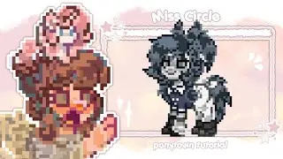 ✮⋆ 🐺Pony Town⋆˙ ∘₊✧─Miss Circle Cosplay Tutorial─✧₊∘  •°Fundamental Paper Education°•  ⋆˙ by szha ⋆˙