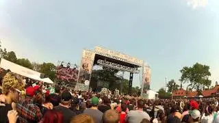 Riot Fest 2012 Creepin and Butt Grabbing