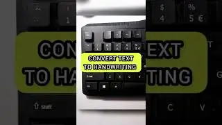 Microsoft Word Text to Handwriting 