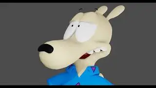 Small wallaby says no (3D animation)