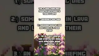 How the 2 week Minecraft phase always ends #minecraft