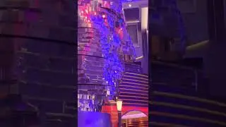 Giant head sculpture and Sorrento's aboard Harmony of the Seas #royalcaribbean #harmonyoftheseas