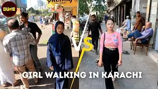 Girl in Hijab Vs Western Clothes 
