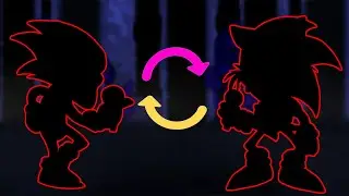 Friday Night Funkin’ Majin Sonic and Lord X Swapped! - FNF Characters Swap