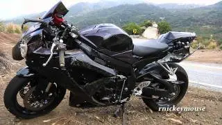 GSXR 750 Lowside Motorcycle Crash - Mulholland Highway