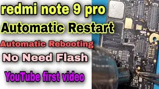 redmi note 9 pro automatic restart proble solution || note 9 pro auto reboot again and again