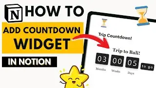 How to Add a Countdown Widget in Notion (Beginner-Friendly & Fast Guide)