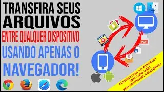 Use o navegador pra transferir dados entre seus dispositivos!