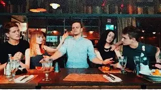 Ларин, котики, Тушенцов, вейперы, Юлик, Лиза и Юля Реш