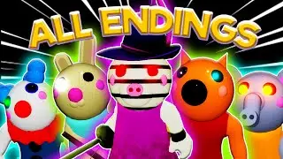ESCAPING ALL PIGGY CHAPTERS.. (CHAPTER 1-9 ENDING)