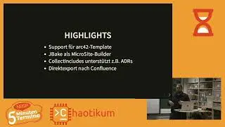 Johannes Thorn über docToolchain - Schnell erklärt, aber mächtig [Fünf Minuten Termine]