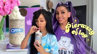 Pierwszy vlog | rzuciłam pracę po 10 latach, mini metamorfoza & Milkshake Oreo