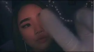 Latex Glove Triggers ☁️ Kiss + Mouth Sounds and Touching/Tracing Your Face ☁️ ASMR