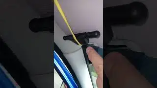 Как прикрепил антенну от 2х сторонней сигнализации что б не клеить!