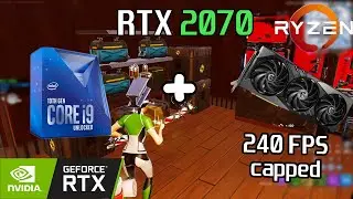🚀 RTX 2070 + i9 9900KF · 240fps Capped · Fortnite CHAPTER 5 · COMPETITIVE SETTINGS