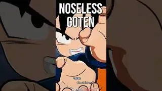 Noseless Goten in Sparking Zero