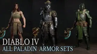 Diablo IV - ALL Paladin Gear Sets