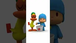 🗼Pato is building a tower! Look who wants to join... it's Pocoyo! | Pocoyo Shorts for Kids | #shorts