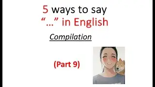 English - 5 ways to say 