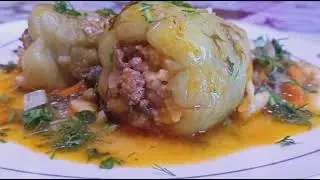Фаршированный перец / Голубцы с перцем / Булгори калампиридан голубци шурва