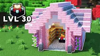 Minecraft: Cherry Blossom Enchanting House Tutorial