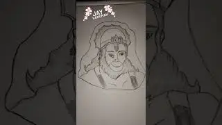 Jay Hanuman ji || #hanuman #ram #viral #youtubeshorts #india My Art 🎨