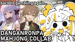 DANGANRONPA x MAHJONG GACHA GAME COLLAB sorry im weak im gonna gamble